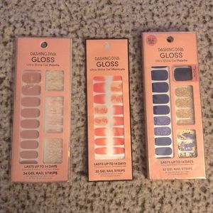 NEW! Dashing Divas Sticker Gel Nails, Press On Nails, Glossy Nails, Ultra Shine